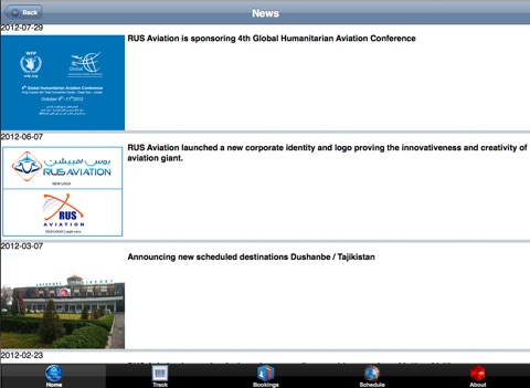 Скриншот из RUS Aviation eServices
