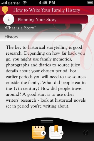 How To Write Your Family History screenshot 2