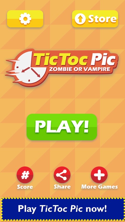 TicToc Pic: Zombie or Vampire Reflex Test Game screenshot-3