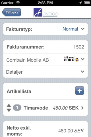 Fakturaköp - Invoice Finance AB screenshot 4