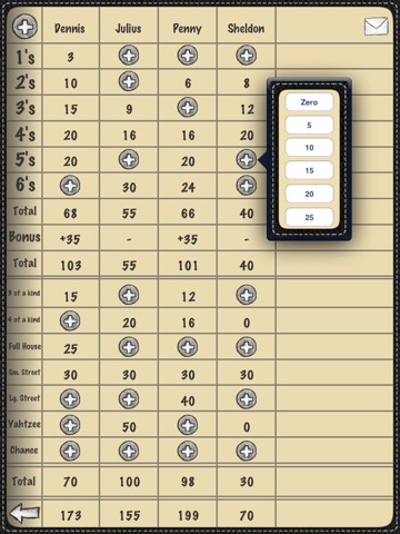 Scoreboard for iPad screenshot 2