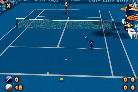 Monkey Tennis Lite screenshot 4