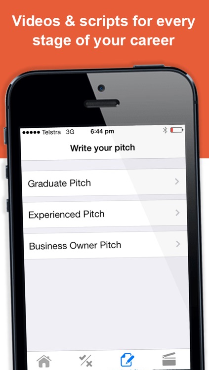 myPitch: Impress the recruiter at a job interview with your cv and elevator pitch screenshot-3