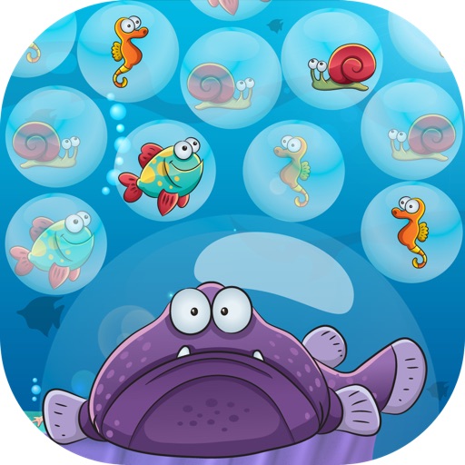 Sea Bubble Splash - Underwater Creatures Popping Game Icon