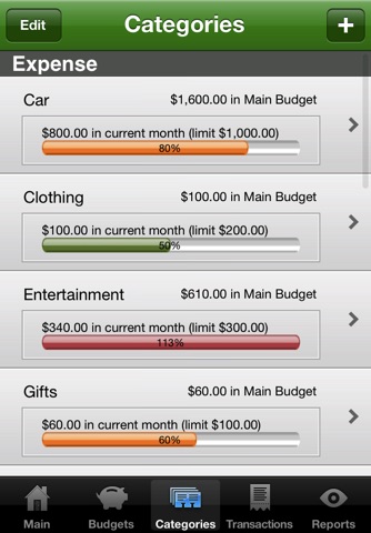 Pocket Budget screenshot 3