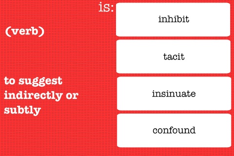 SAT Vocabulary Prep - Over 1000 words! screenshot 4
