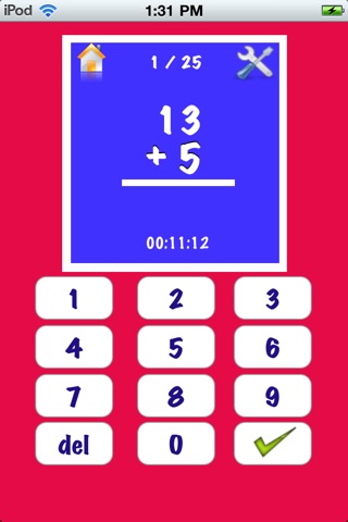 My Math Flash Cards App screenshot 2