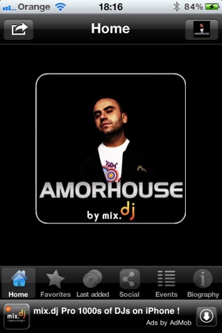 Amorhouse by mix.dj screenshot 3