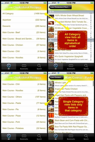 Low Cholesterol Recipes screenshot 2