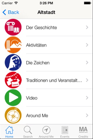 Asolo Official Mobile Guide - Deutsch Version screenshot 2