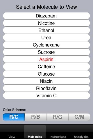 Three Dimensional Molecule Viewer