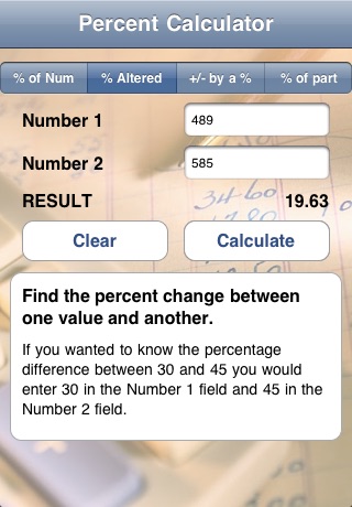 Percentage Calculator screenshot 4