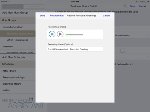 Front Office Assistant Pro screenshot 3