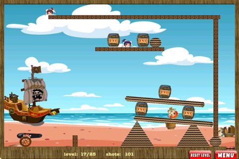 Pirate Cannon Fairy Blast FREE - An Epic Caribbean Sea Battle Mayhem screenshot 2