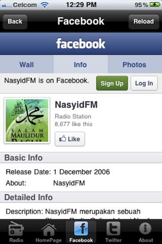 Nasyid FM screenshot 3