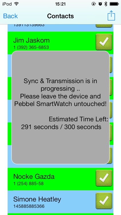 Contacts | Address Book for Pebble SmartWatch - Sync and Lock your contacts in safe