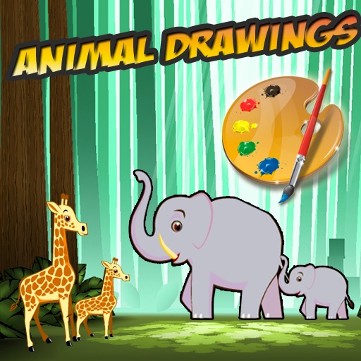 Animal Drawings for Toddlers icon