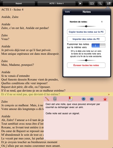 Racine: Théâtre et poésies complètes for iPad screenshot 2