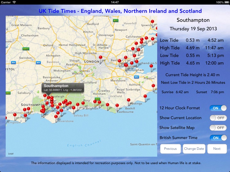 UK Tide Times Pro screenshot-3