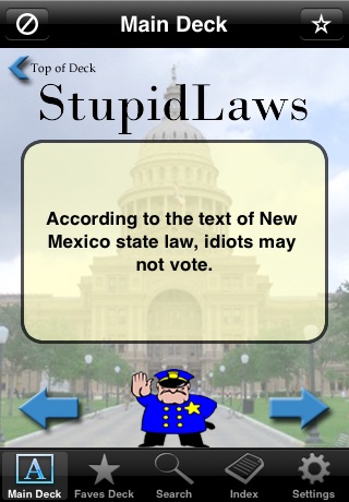 Amazing and Weird State Laws (Free!) screenshot 2