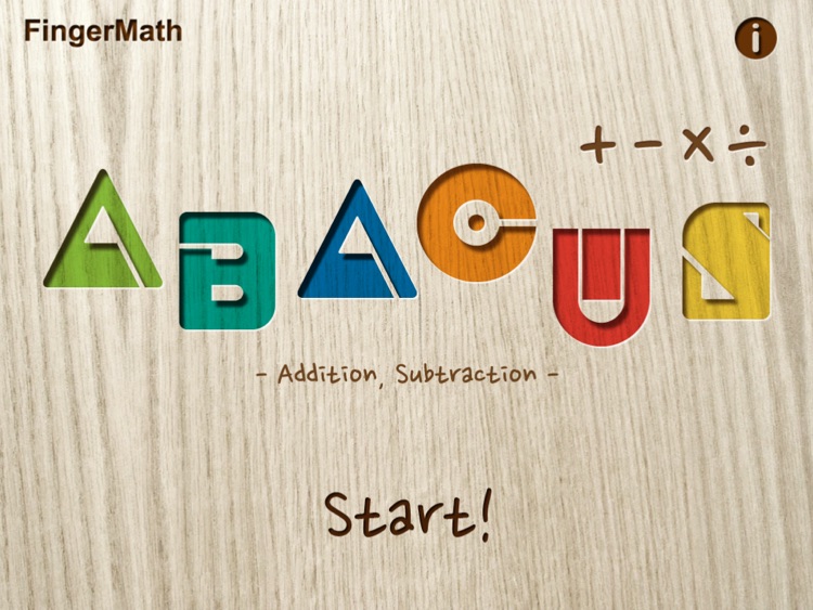 FingerMath ABACUS - addition,subtraction