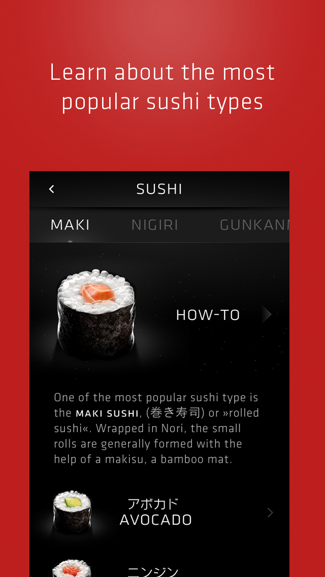 Sooshi – All About Sushi screenshot1