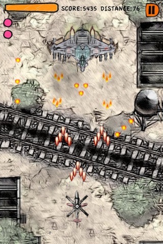 Doodle Air Assault ( Shooting and Racing Game ) screenshot 2