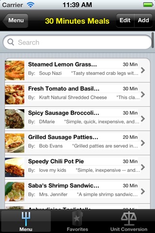 Easy Recipes screenshot 2