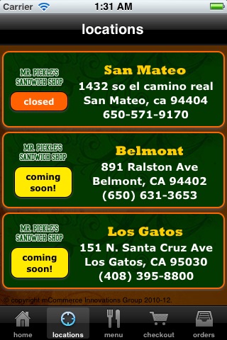 Mr. Pickle's, San Mateo screenshot 2