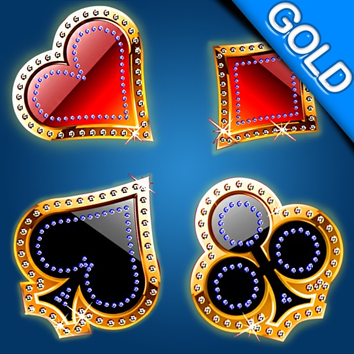 Casino card smasher - the cards player training game - Gold Edition icon