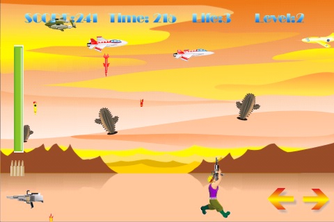 Battle of the Simpson - Fighter Aircraft War Game screenshot 3