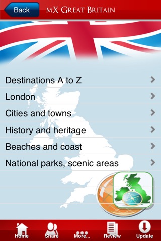 mX Great Britain - Top UK Travel Guide with offline maps (London, Edinburgh, Glasgow, Liverpool ...) screenshot 4