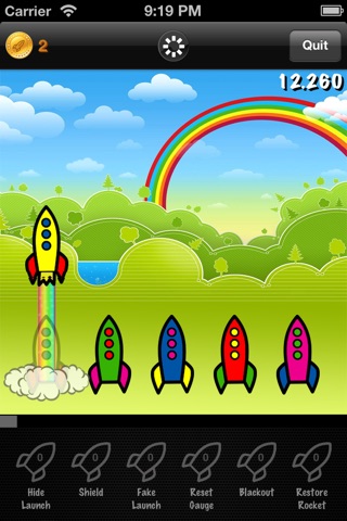 Rainbow Rockets: Tap Edition screenshot 4