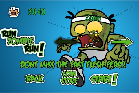 Run Zombie Run - Free Mobile Edition screenshot 2