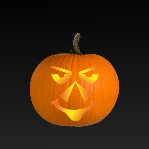 Simple Pumpkin Face Icon