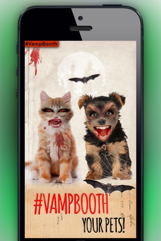 VampBooth: Turn into a True Vampire (New Photo Booth & Blood Cam for Instagram) screenshot 3
