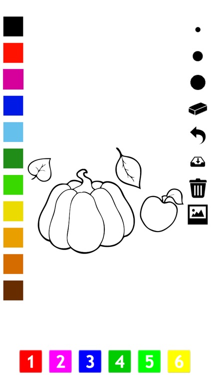 Thanks-giving Coloring Book for Children: Learn to draw and color the holiday of the United States of America screenshot-4