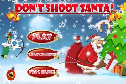 Don't Shoot Santa Free - Christmas Games 2013 Edition screenshot 4