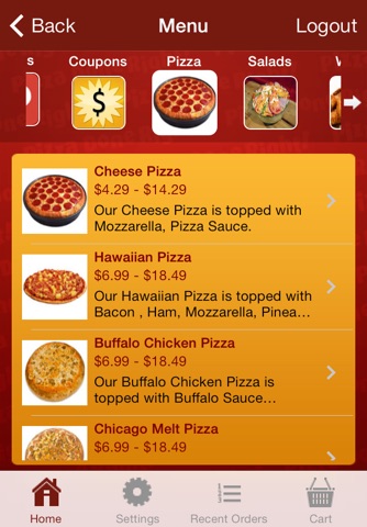 East of Chicago Pizza screenshot 3