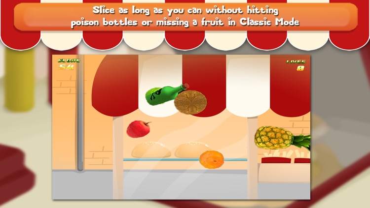 Streetfood Slice Ninja 3D - The Best Fruit Chop Game screenshot-4