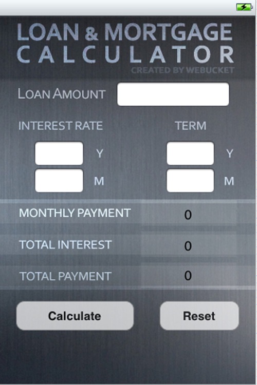 Loan & Mortgage Calculator