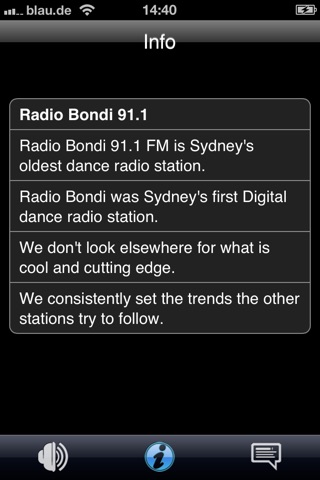 Radio Bondi screenshot 3