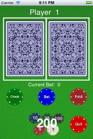 MultiPlayer Poker - Poker Player screenshot 2