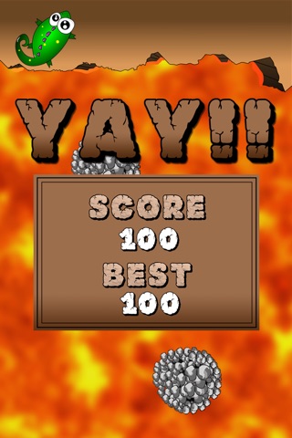 Lava Lizard! Don't Step or Tap on the White Hot Lava Tile screenshot 4