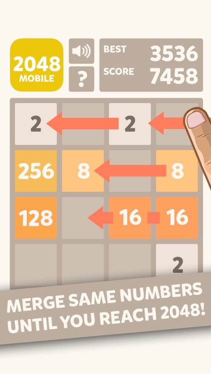 2048 Mobile Logic Game - Join the numbers