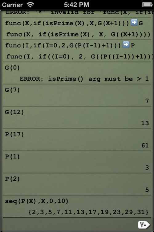 RK-89: Symbolic Graphing Calculator