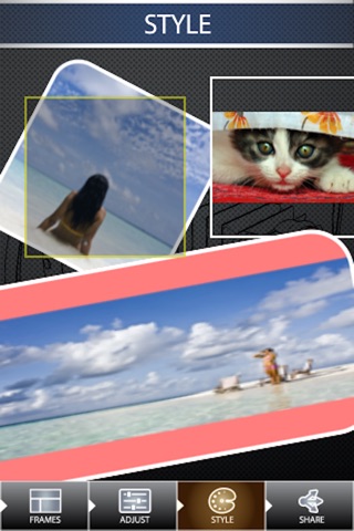 Photo Frame Free- ix/mess/stitch/FX/HDR screenshot 4