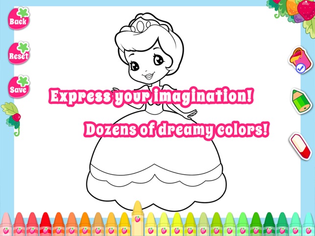 Princess Coloring Book HD(圖2)-速報App