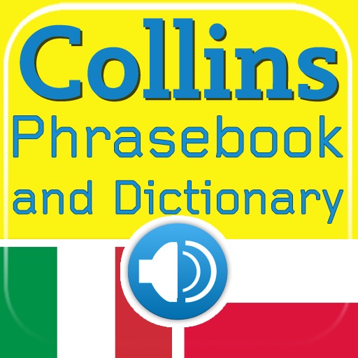 Collins Italian<->Polish Phrasebook & Dictionary with Audio icon