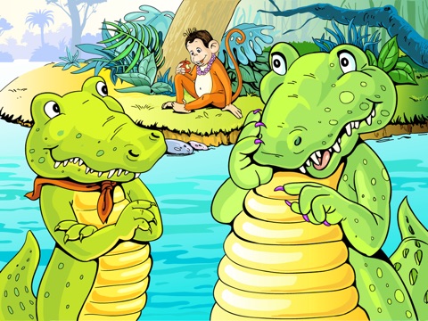 Monkey And The Crocodile (for iPad) - by Niyaa screenshot 3